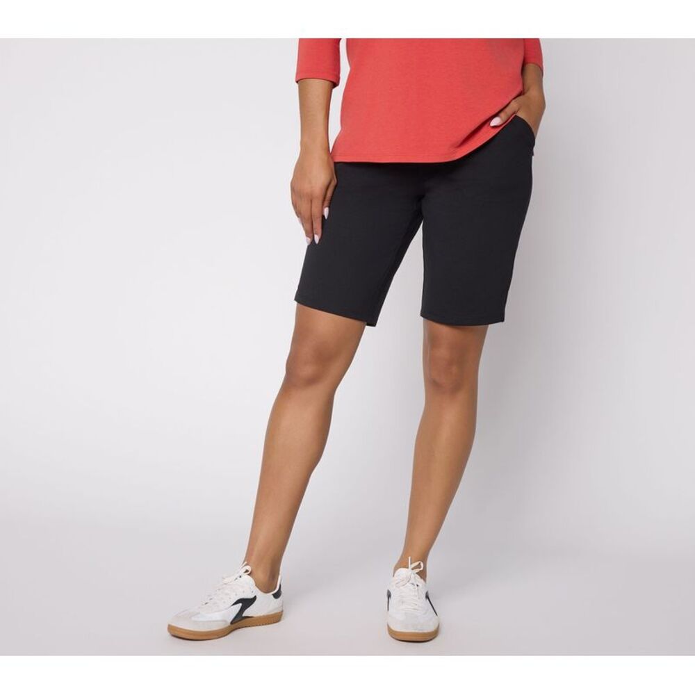 Denim & Co. Women's Petite Pants PL Make Your Selection: EasyWear Black A727115